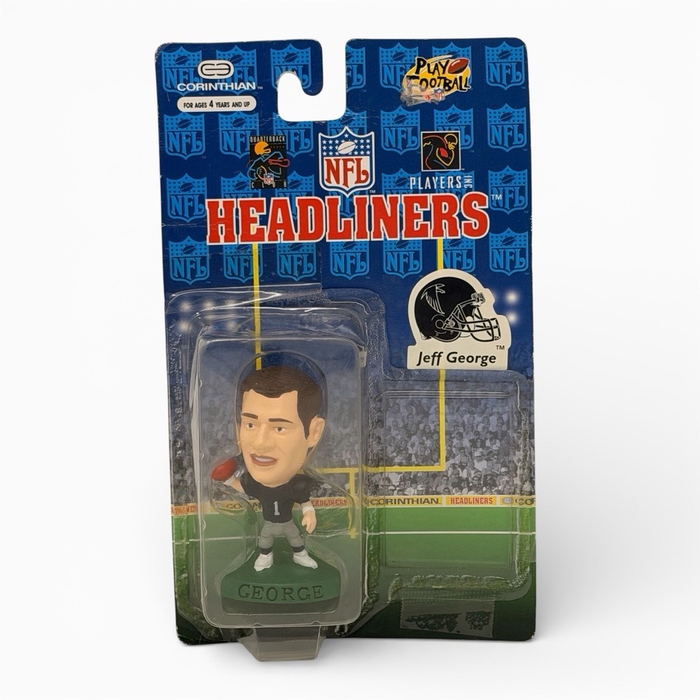 JEFF GEORGE / ATLANTA FALCONS (Black Jersey)‎ 1996 NFL Headliners Figure